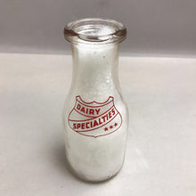 Load image into Gallery viewer, Vintage Chicago ILL Brook Hill Dairy One Pint Milk Bottle (7&quot;)
