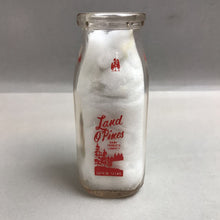 Load image into Gallery viewer, Land O&#39;Pines Dairy Lufkin Texas Milk Bottle (5&quot;)
