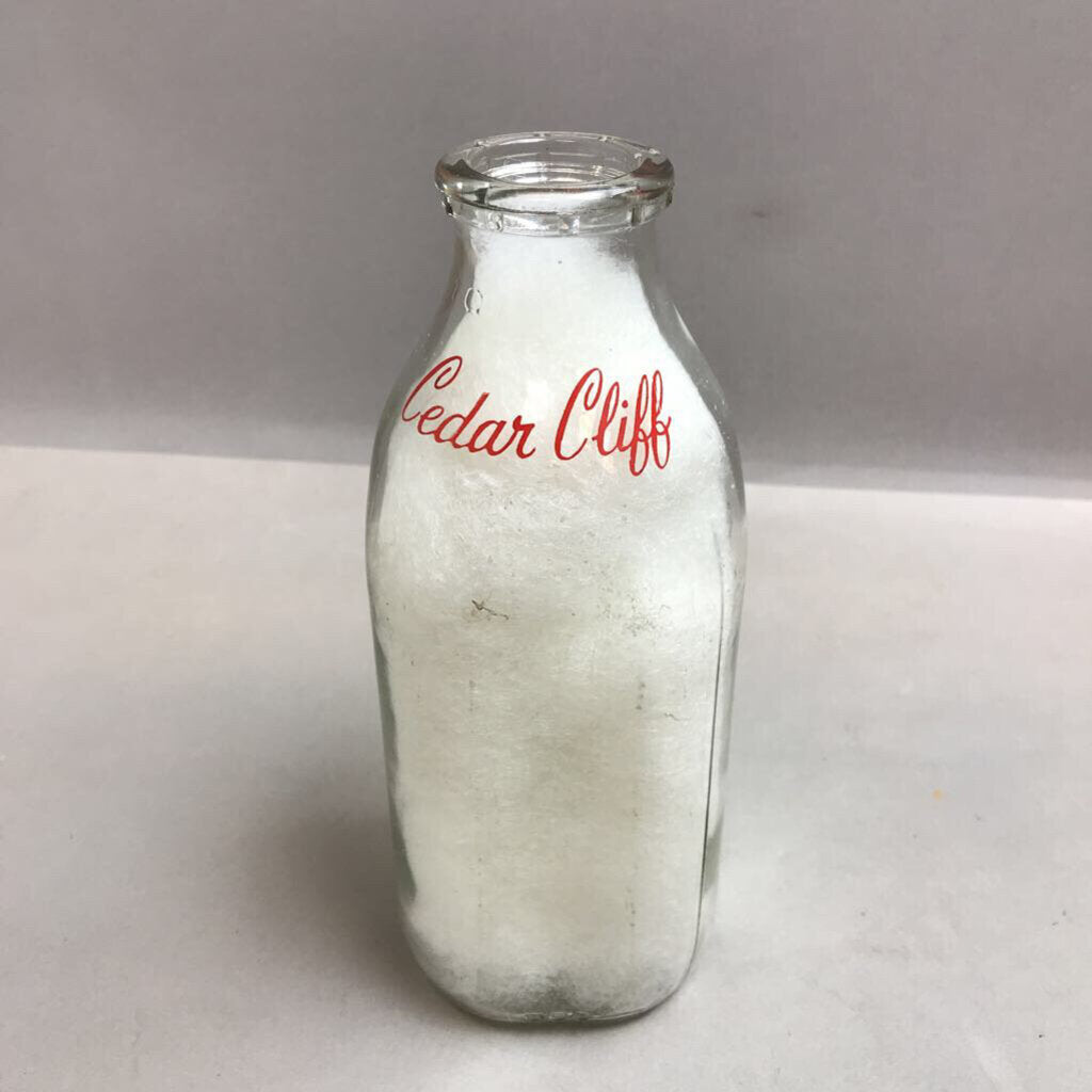 Cedar Cliff Huntington Milk Bottle (9