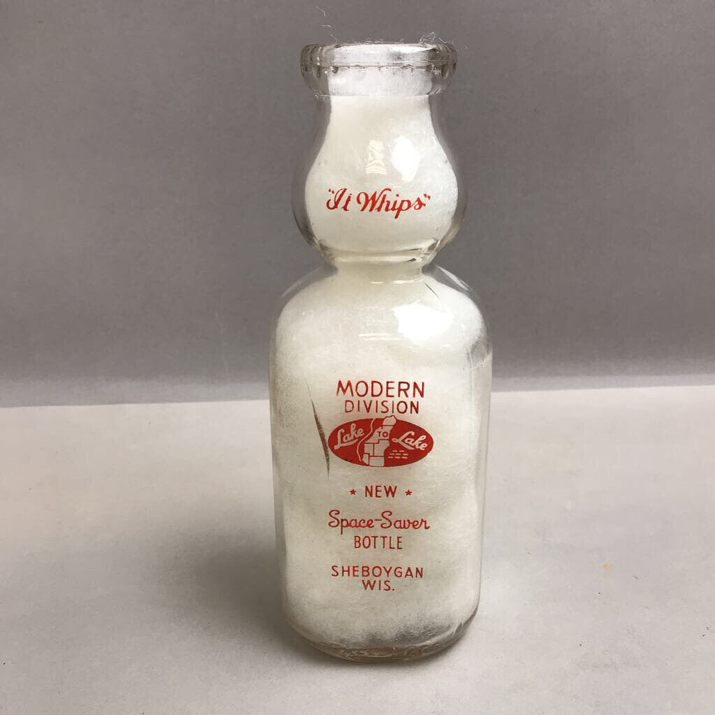 Modern Division Sheboygan Wisconsin Milk Bottle (10