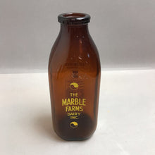 Load image into Gallery viewer, The Marble Farms Dairy Inc Milk Bottle (9&quot;)

