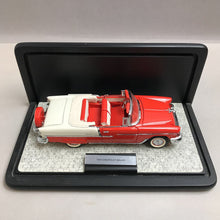 Load image into Gallery viewer, Franklin Mint 1955 Red Chevrolet Belaire Car w/ Display Case (11x6x5)
