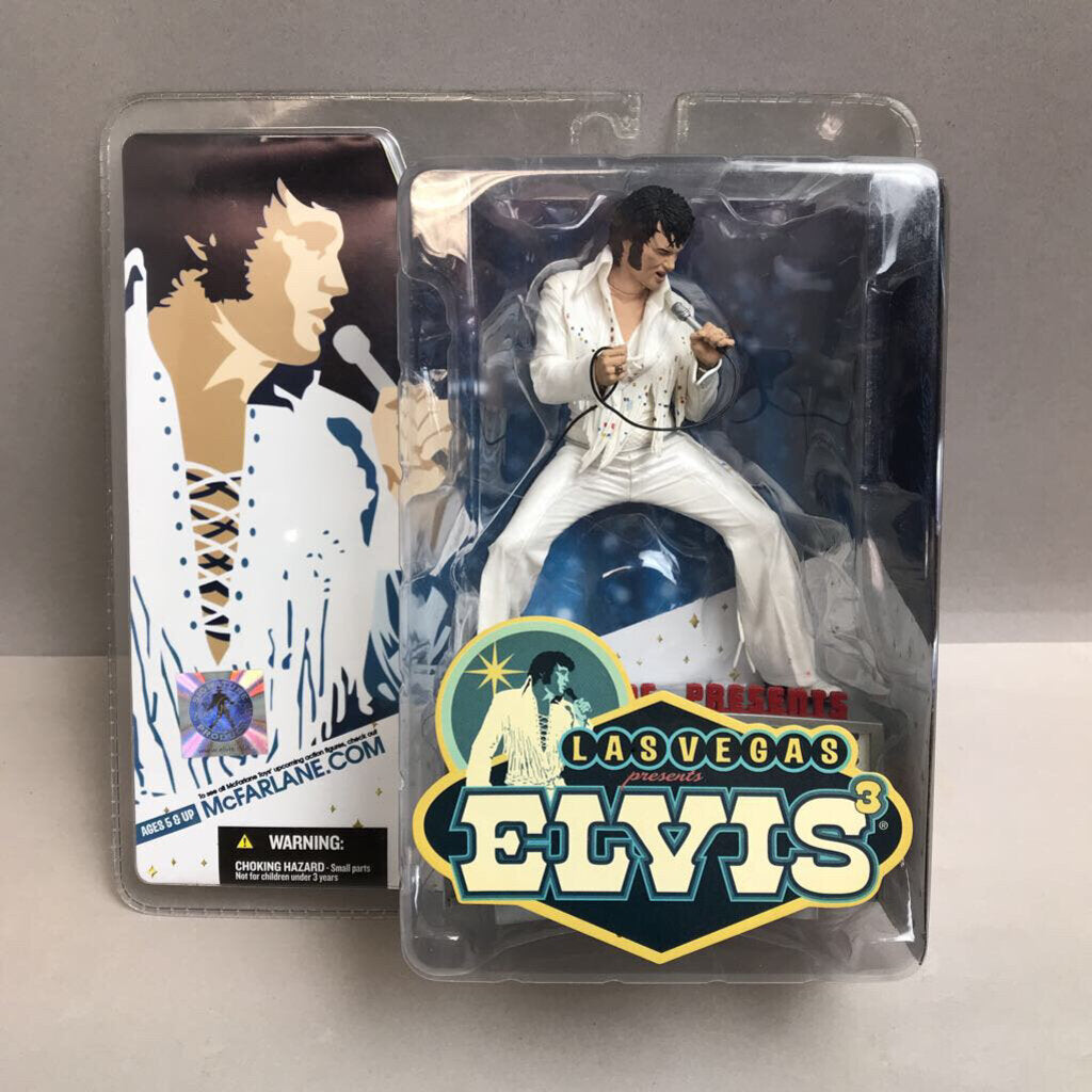 Mcfarlane Toys Las Vegas Elvis Figurine In Box (10x9x3)