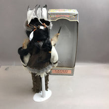 Load image into Gallery viewer, Cathay Collection Native American Porcelain Doll (18.25&quot;)
