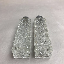 Load image into Gallery viewer, Vintage Crystal Salt &amp; Pepper Shakers (4&quot;)
