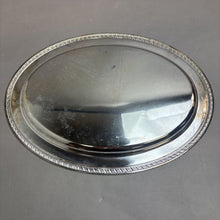 Load image into Gallery viewer, Silverplate w/ Glass Serving Platter (16x12)
