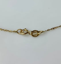 Load image into Gallery viewer, 14K Gold Two-Tone 1.25&quot; Cross Pendant on 16&quot; Chain (2.2g)
