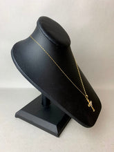 Load image into Gallery viewer, 14K Gold Two-Tone 1.25&quot; Cross Pendant on 16&quot; Chain (2.2g)
