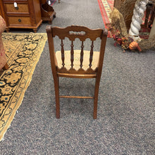 Load image into Gallery viewer, Embroidered Seat Walnut Chair (32x17x17)
