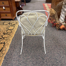 Load image into Gallery viewer, White Metal Chair (33x21x22)
