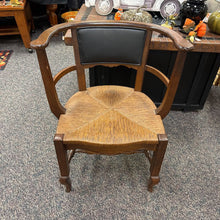 Load image into Gallery viewer, Mahogany Table (28x50) w/2 18&quot; Leaves and 4 Barrel Chair Rattan Seat (30x25x20)
