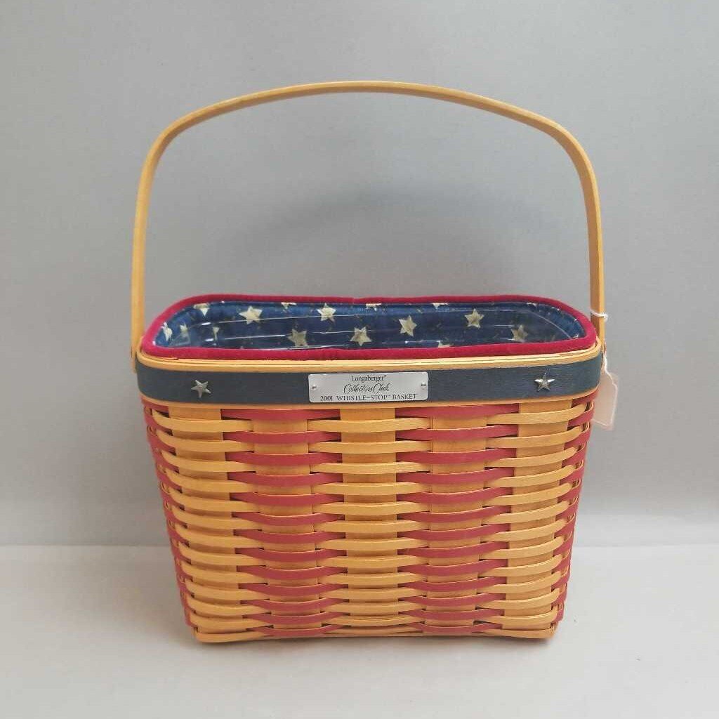 Longaberger Whistle-Stop Basket (2001) (9x11x6)