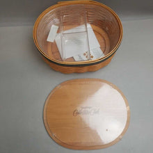 Load image into Gallery viewer, Longaberger Harmony Basket #1 w/ Lid, Insert (~5x10.5x9)

