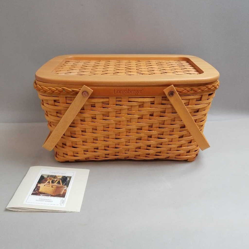 Longaberger Founder's Market Basket #18791 (8x14.5x10)