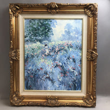 Load image into Gallery viewer, Gold Framed Signed Oil Painting (27x23)

