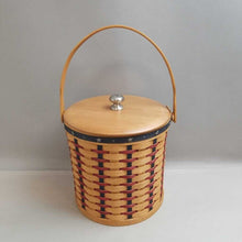Load image into Gallery viewer, Longaberger Proudly American Ice Bucket Basket (~9x9x9)
