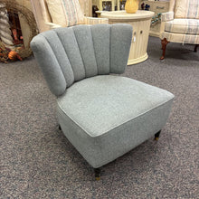 Load image into Gallery viewer, Gray Upholstered Chair (28x27x30)
