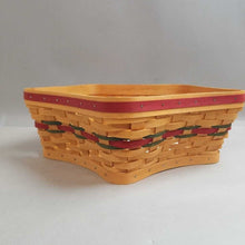 Load image into Gallery viewer, Longaberger Holiday Hostess Shining Star Basket (~5x14x14)
