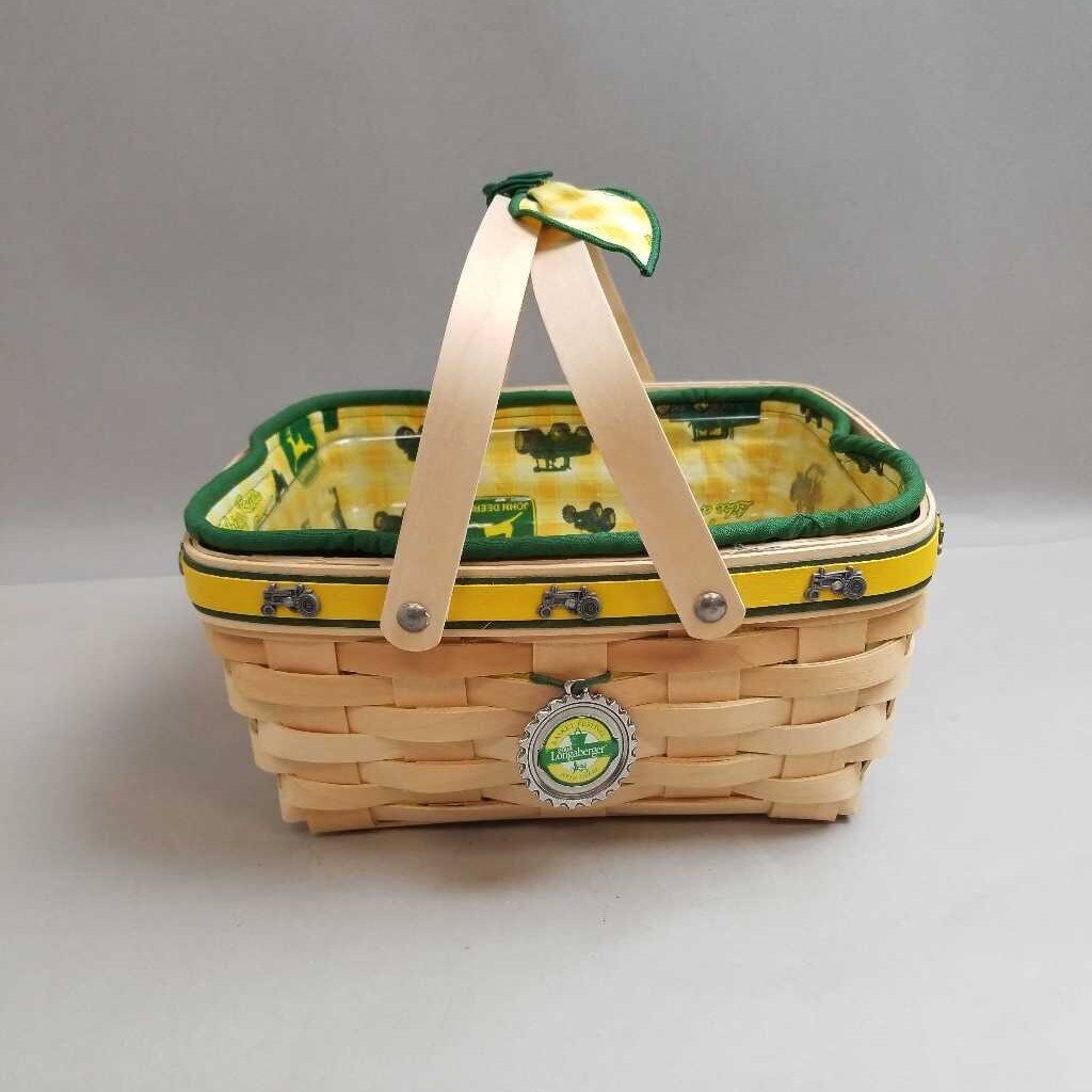 Longaberger John Deere Basket Fest Basket (5x11x10)