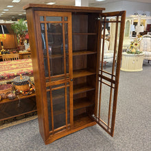 Load image into Gallery viewer, Creations Mfg Glass Door Bookcase (72x38x13)

