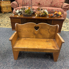 Load image into Gallery viewer, Child&#39;s Pine Bench (20x27x12)
