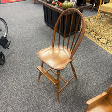 Load image into Gallery viewer, Nichols &amp; Stone Walnut Child Chair / Stool (38x15x16)
