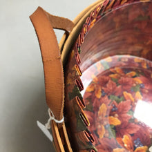 Load image into Gallery viewer, Longaberger Shades of Autumn Basket of Plenty #15563 (1995) (~6.5x12x12)
