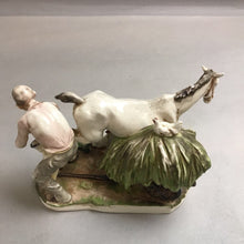 Load image into Gallery viewer, Cappe Man Shoeing Horse Figurine (5x9)
