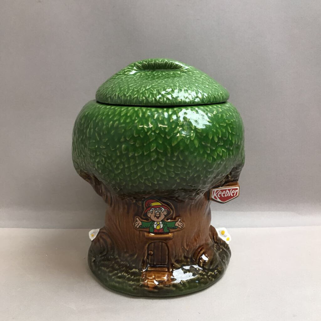 Keebler Tree House Cookie Jar (9.5