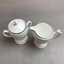 Load image into Gallery viewer, Waterford Kilbarry Platinum Fine China Sugar Bowl And Creamer Set (4&quot;)
