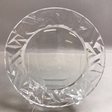 Load image into Gallery viewer, Tiffany &amp; Co. Clear Rock Cut Lead Crystal Round Plate (8&quot;)
