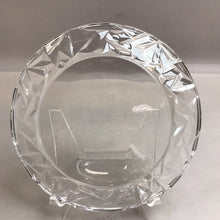 Load image into Gallery viewer, Tiffany &amp; Co. Clear Rock Cut Lead Crystal Round Plate (8&quot;)
