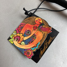 Load image into Gallery viewer, Laurel Burch Multicolor Floral Embroidered Sequin Detail Tote Purse NWT (15x20x6&quot;)

