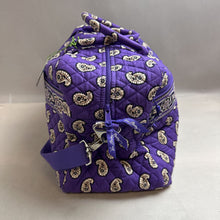 Load image into Gallery viewer, Vera Bradley Simply Violet Paisley Print Quilted Weekender Bag NWT (13x18x9&quot;)
