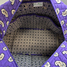 Load image into Gallery viewer, Vera Bradley Simply Violet Paisley Print Quilted Weekender Bag NWT (13x18x9&quot;)
