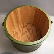 Load image into Gallery viewer, Vintage Primitive Bentwood Green Painted Eagle Pantry Box (14x15)
