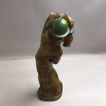 Load image into Gallery viewer, Wax Hand Carved Railroad Man (17&quot;)
