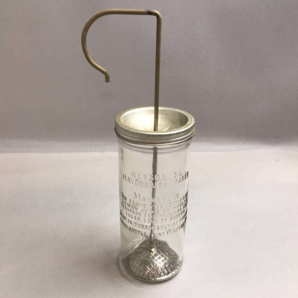 Vintage Wesson Oil Mayonnaise Maker (19