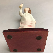 Load image into Gallery viewer, Vintage Capodimonte Italy B Merli Figurine, Girl Holding a Candle (8&quot;)
