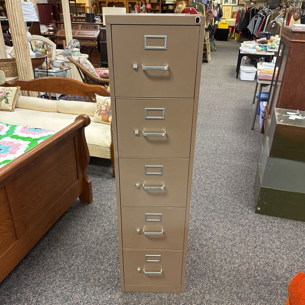 File Cabinet 5 Drawer (60x15x27) No Lock