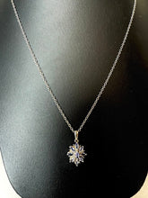Load image into Gallery viewer, Sterling Tanzanite Pendant on 20&quot; Chain

