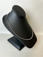 Load image into Gallery viewer, Sterling 20&quot; Omega Necklace
