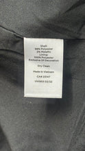 Load image into Gallery viewer, Talbots Polyester Blend Black/Silver Jacket Size 16
