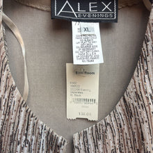Load image into Gallery viewer, NWT 2pc Set Alex Evenings Aetate Blend Formal Tank Top/Cardigan Size XL
