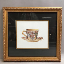 Load image into Gallery viewer, Gold Framed Cup &amp; Saucer Print (13x14)
