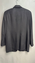 Load image into Gallery viewer, Talbots Black Camel Hair Blazer Jacket Size 18
