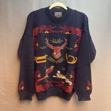 Load image into Gallery viewer, South Wool Pure Wool Hand Loomed Wilderness Sweater Size L
