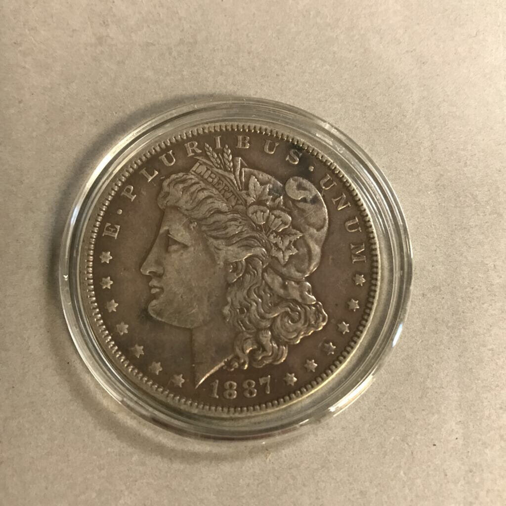 1887 Morgan Silver Dollar