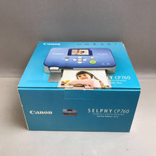 Load image into Gallery viewer, New Canon Selphy CP760 Photo Printer (5x10x9)
