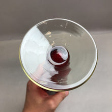 Load image into Gallery viewer, Red Blown Bubble Glass Vase (16&quot;)
